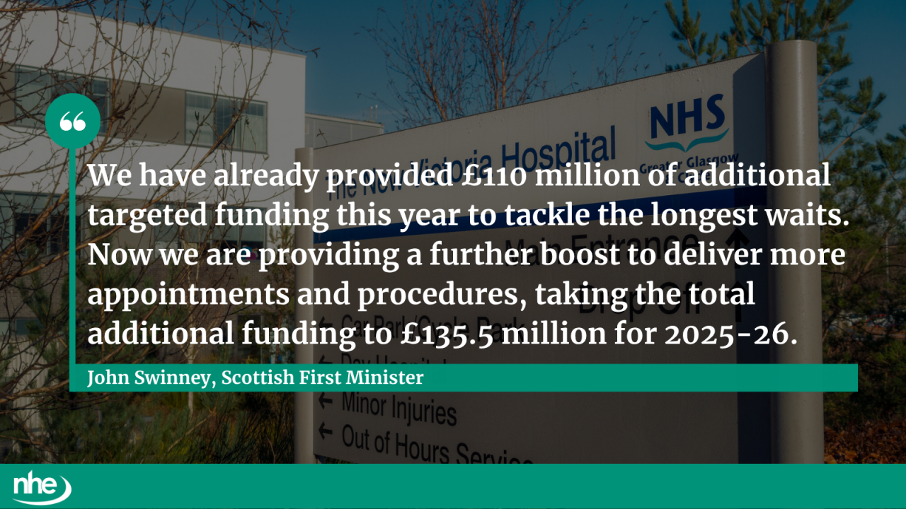 Scottish funding QUOTE