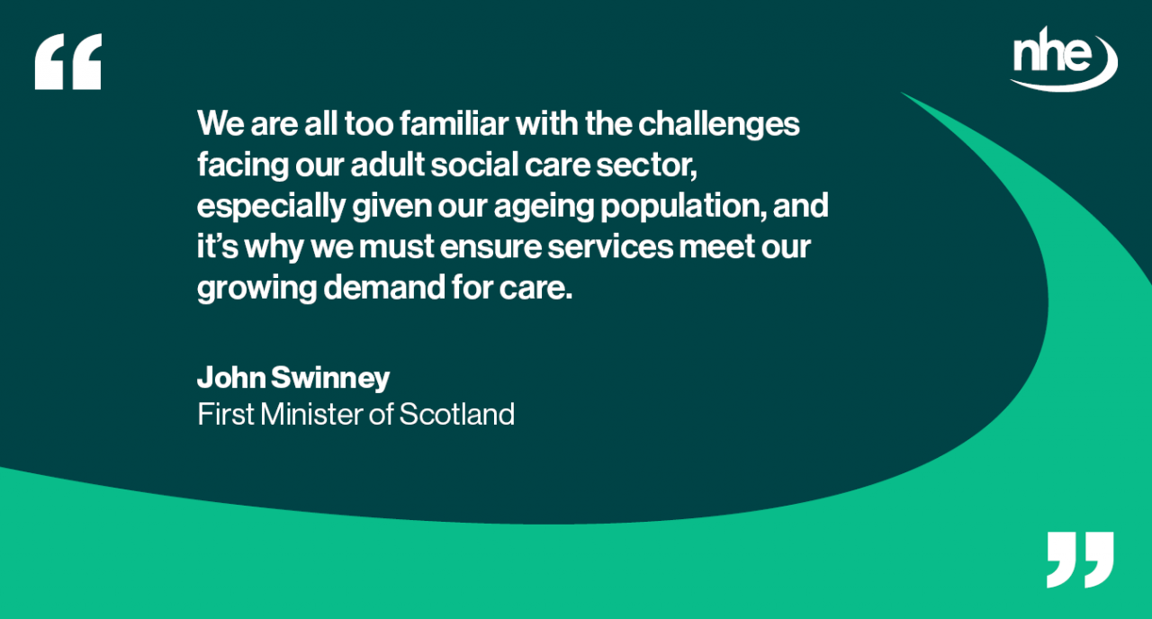 Scottish social care boost QUOTE