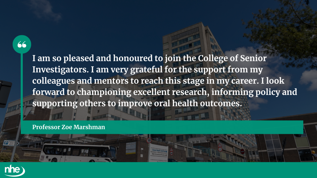 Sheffield researchers QUOTE