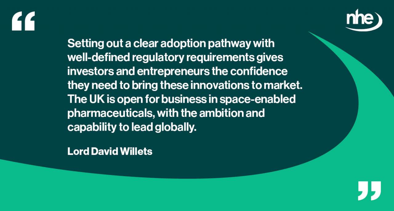 Space medicines QUOTE