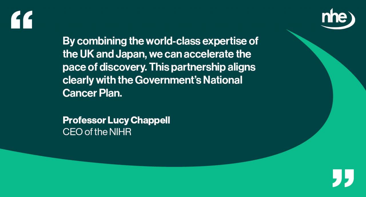 UK JAPAN Childhood cancer partnership QUOTE