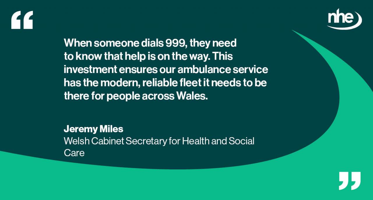 Wales ambulance QUOTE
