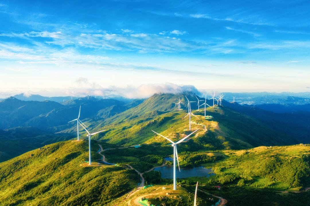 Wind power in mountains
