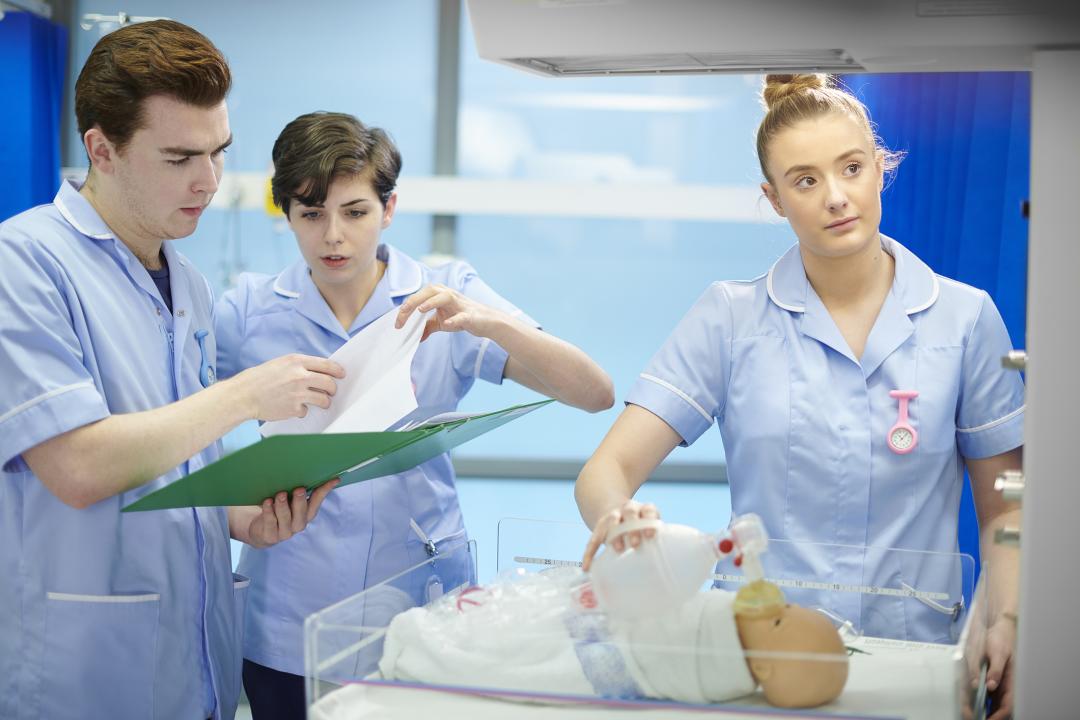 student midwives
