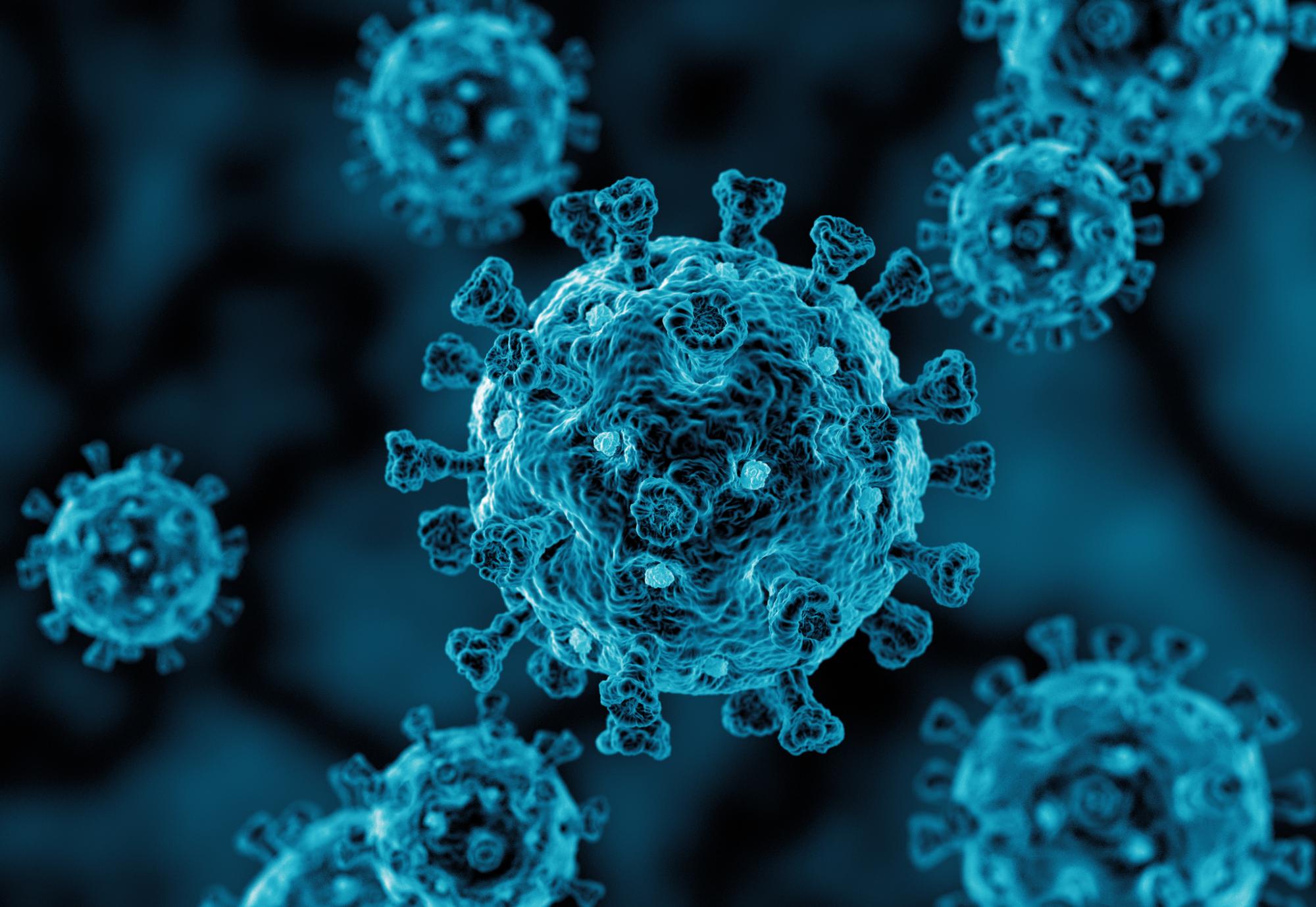 Artist impression virus