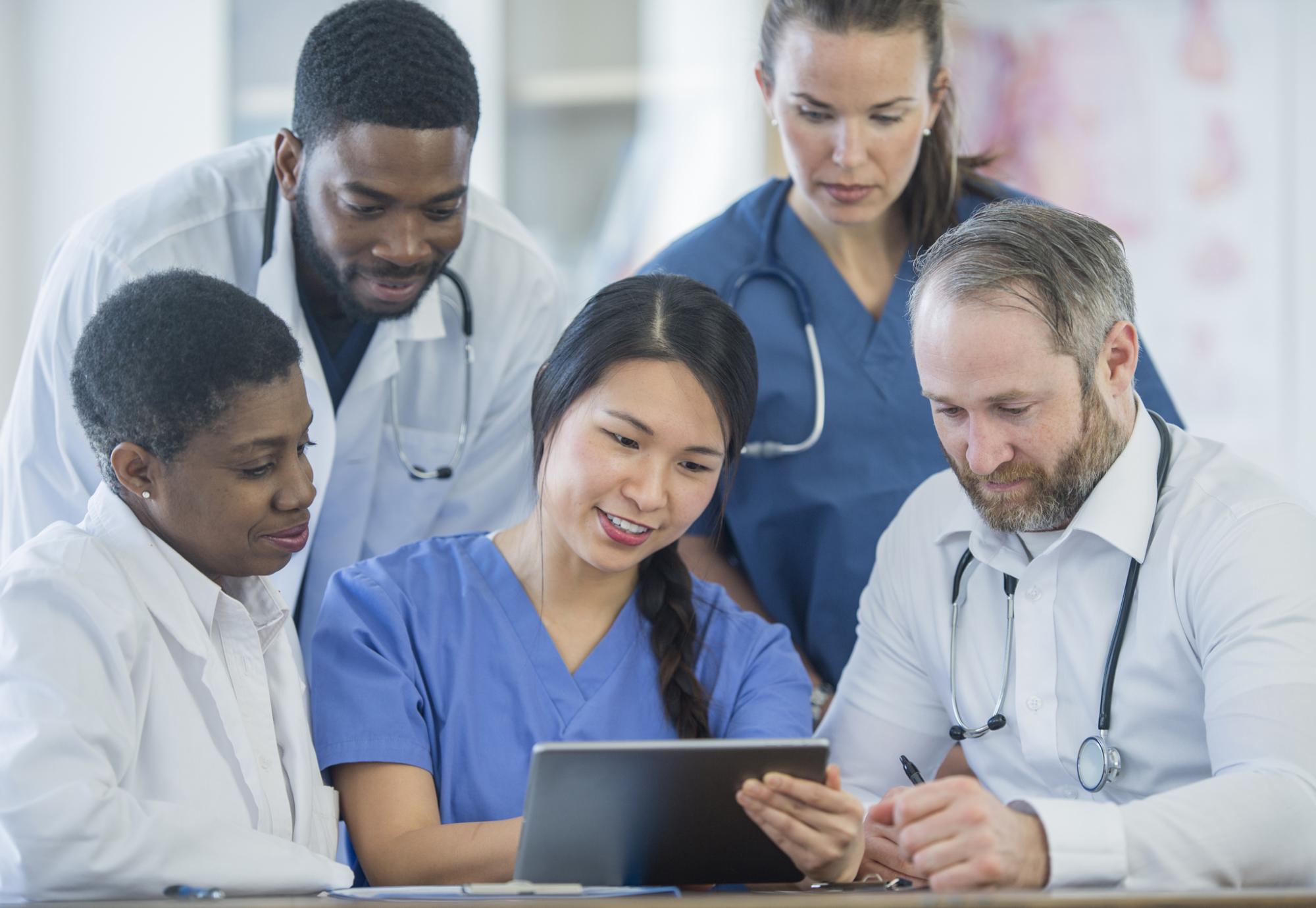 Group of medical professionals