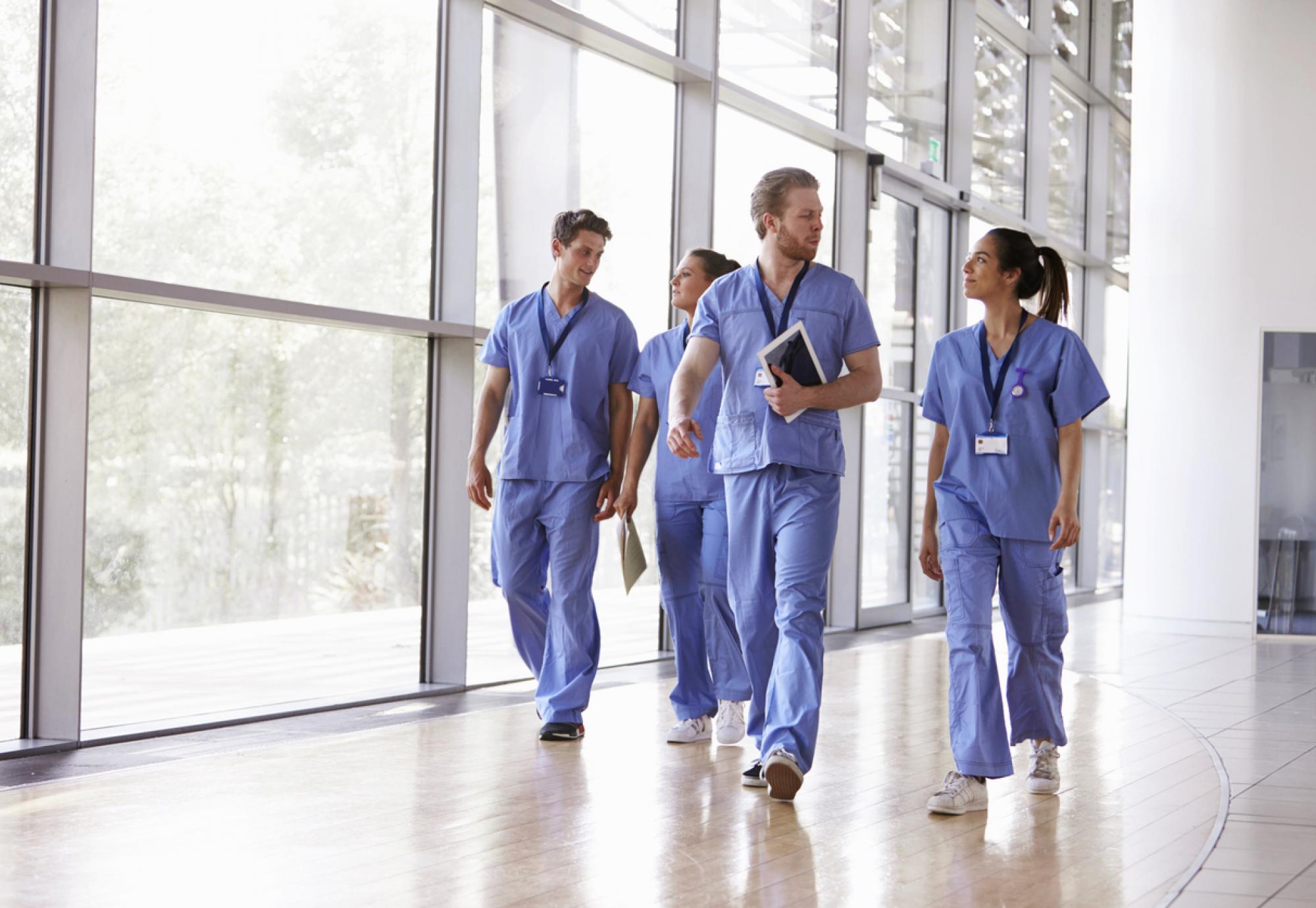 Hospital corridor 