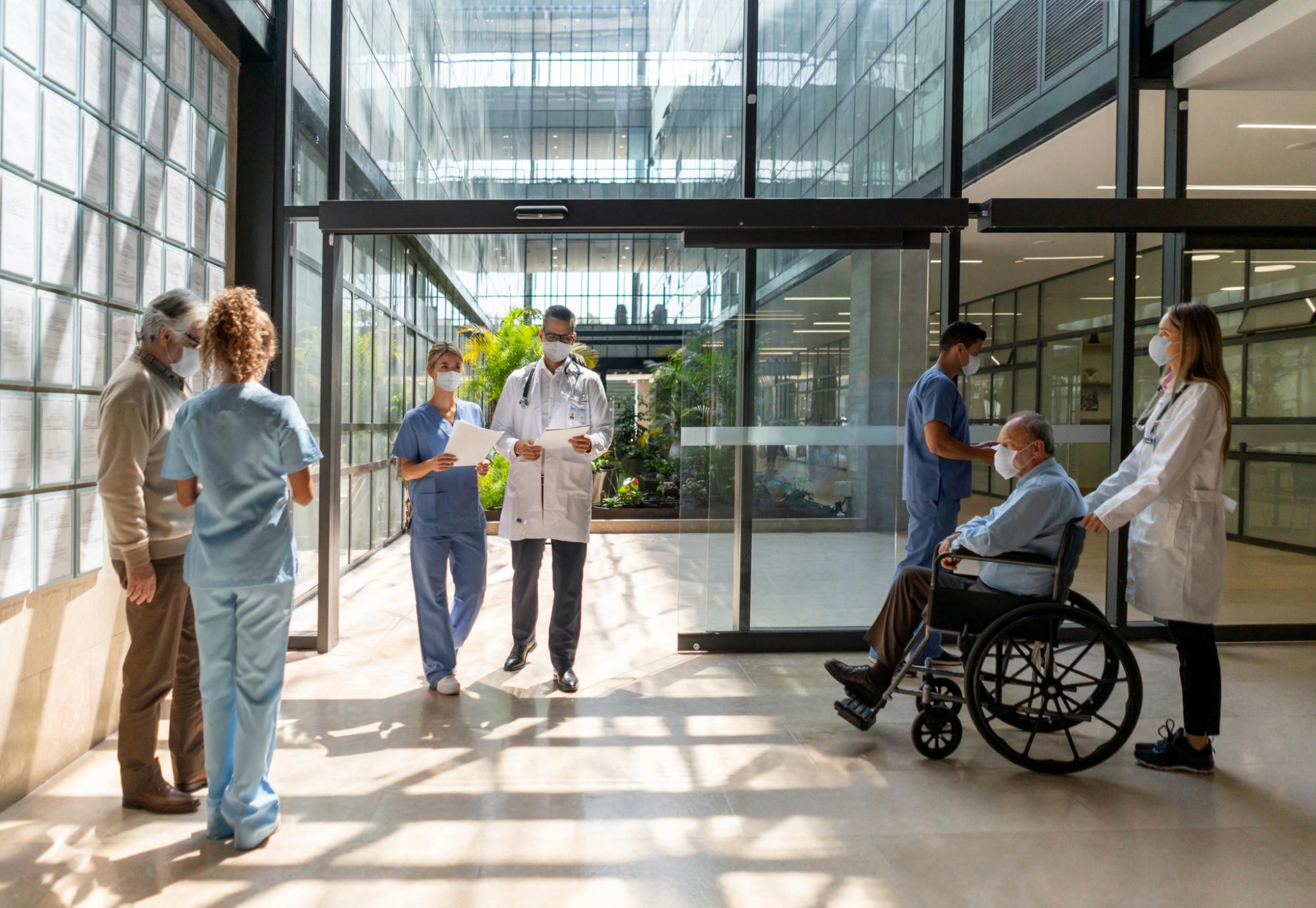 Hospital lobby