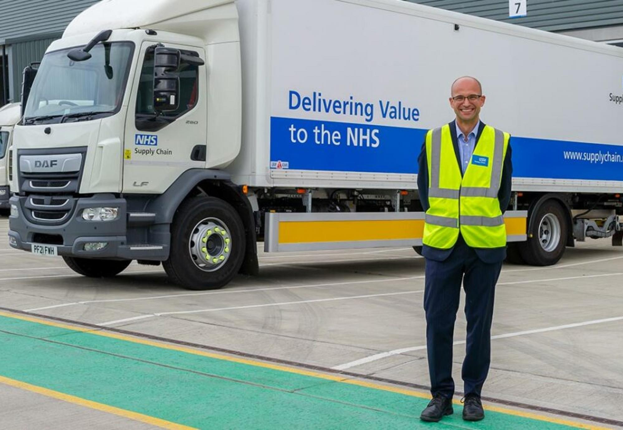 Andrew New, CEO of NHS Supply Chain