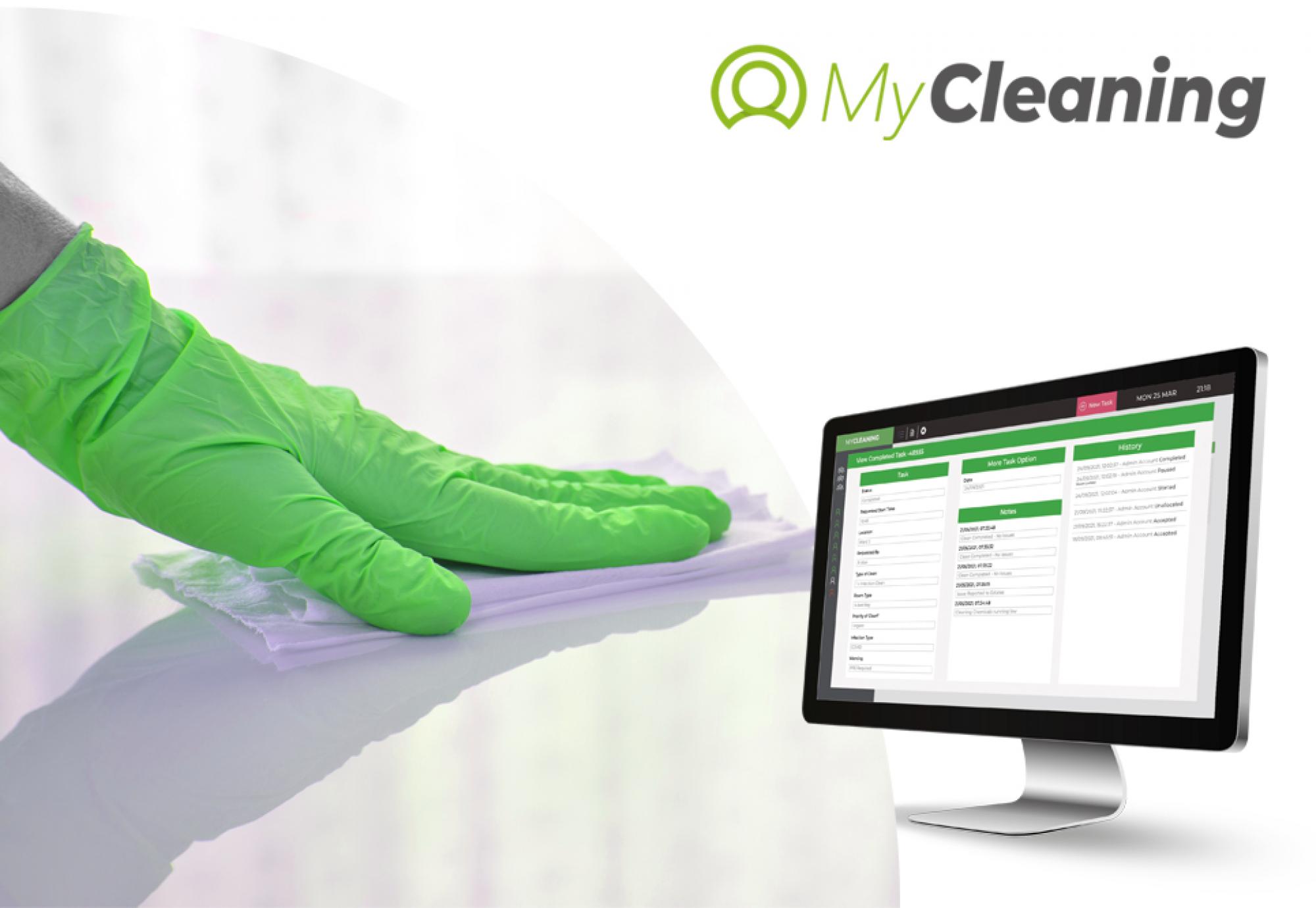MyCleaning graphic
