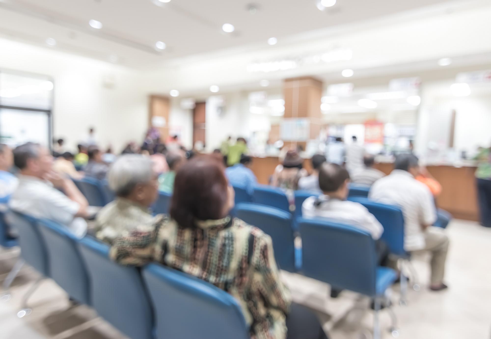 busy waiting room 