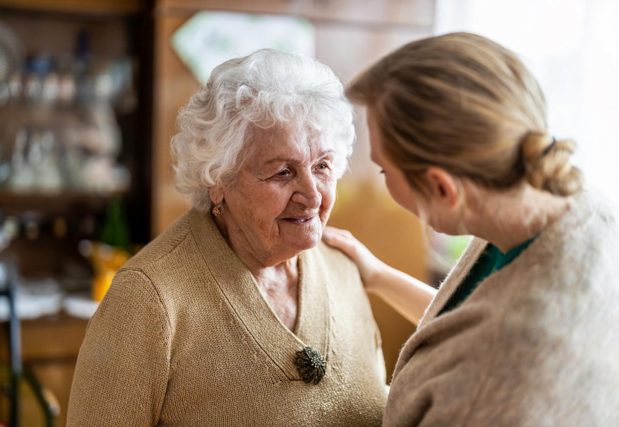 woman with dementia 