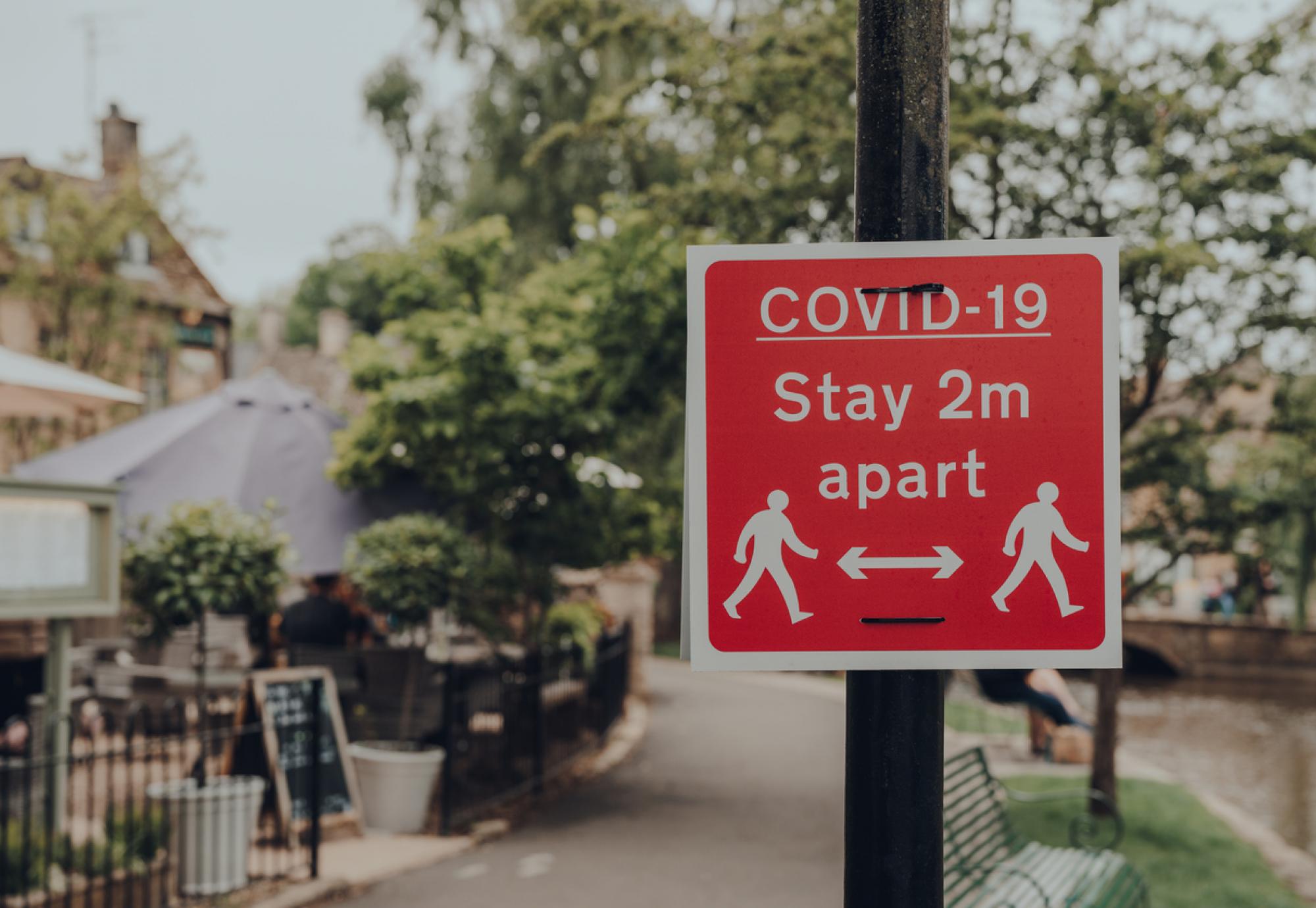 Covid-19 sign