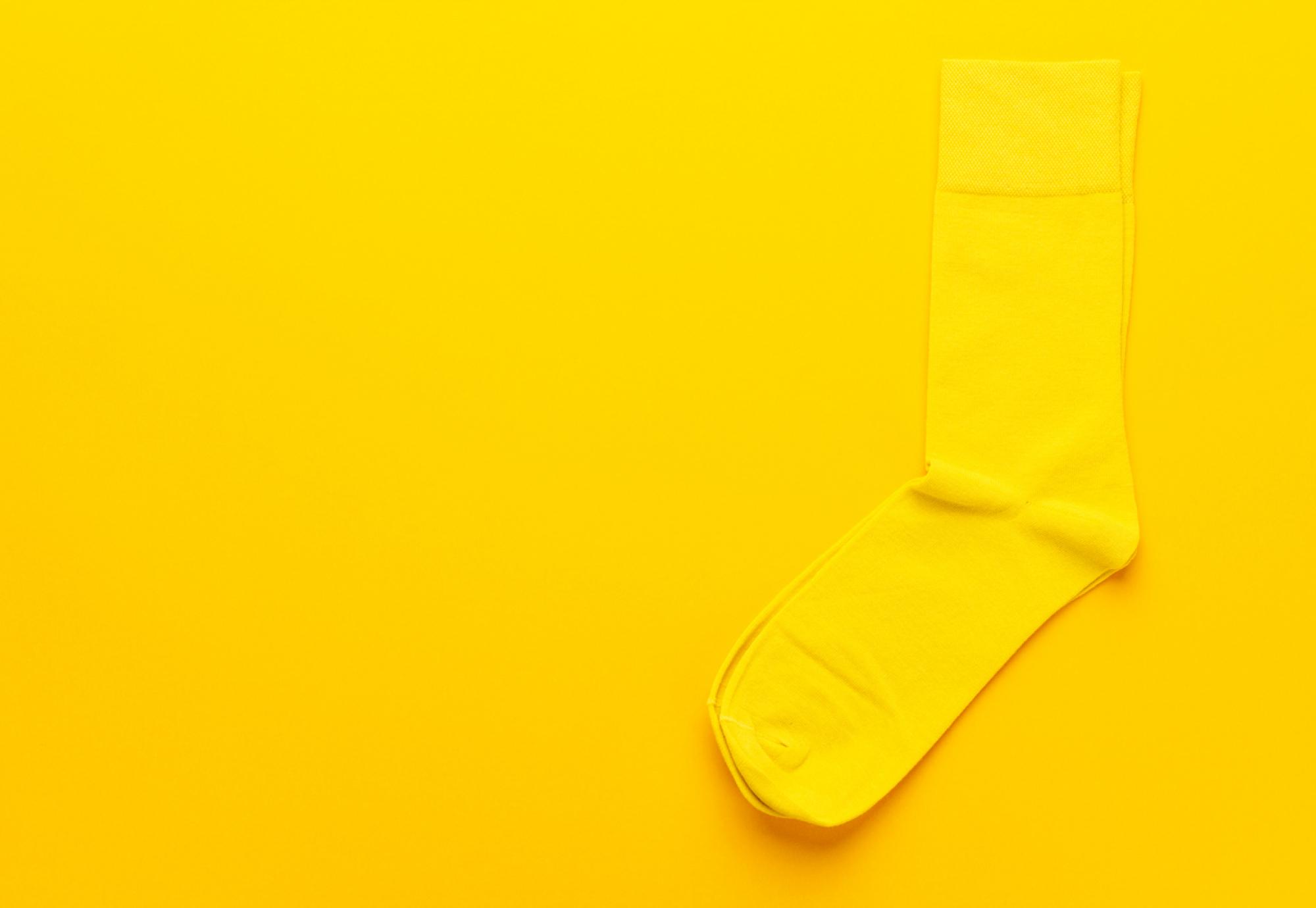 Yellow socks