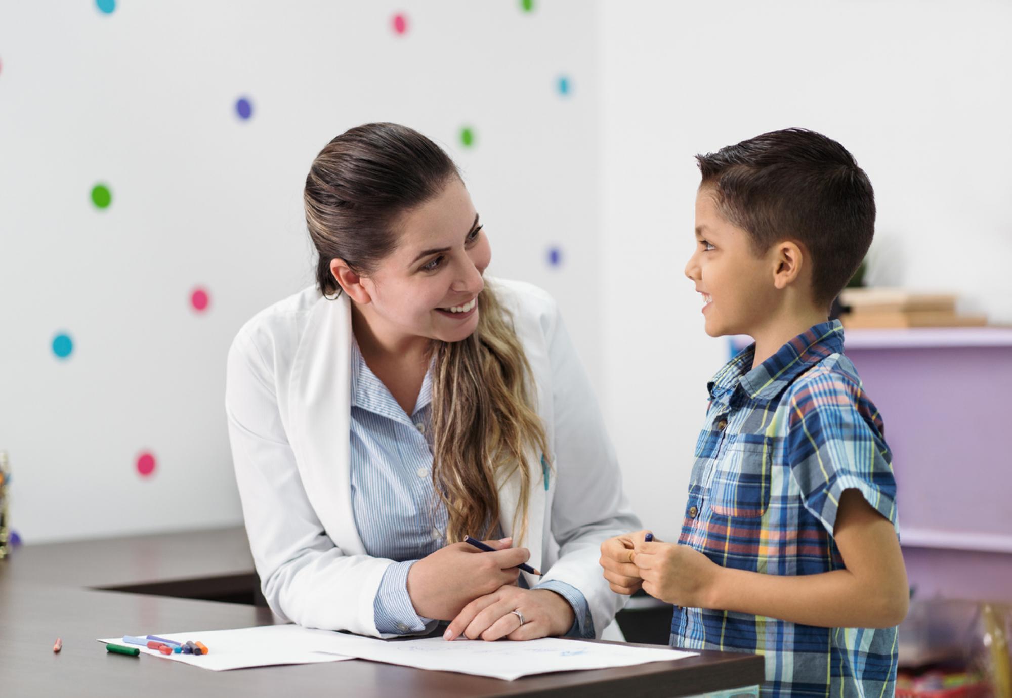 Child and psychologist 