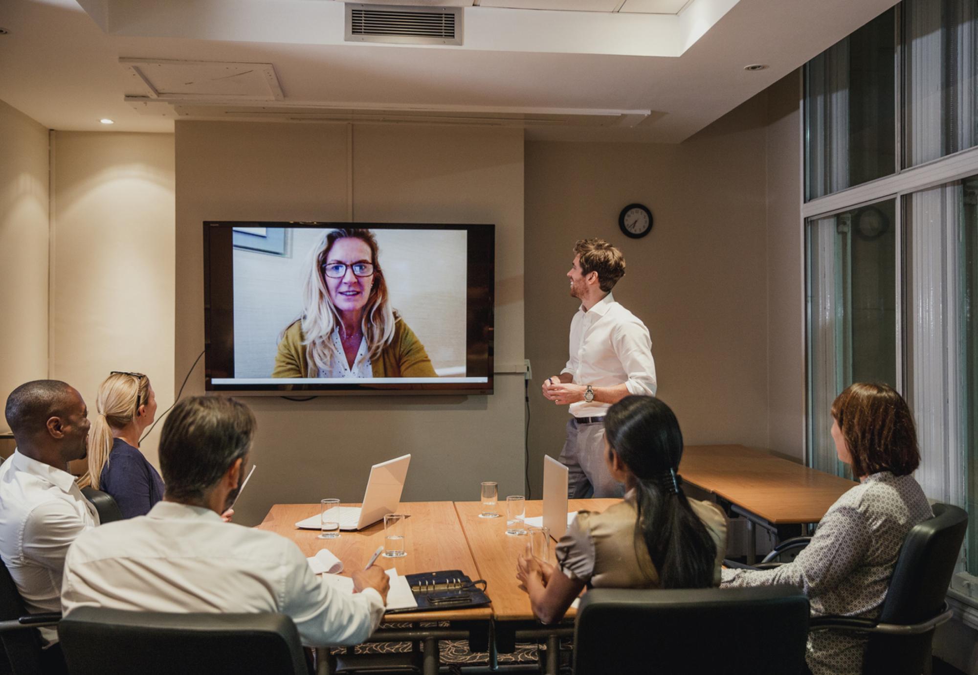 Virtual meeting DisplayNote