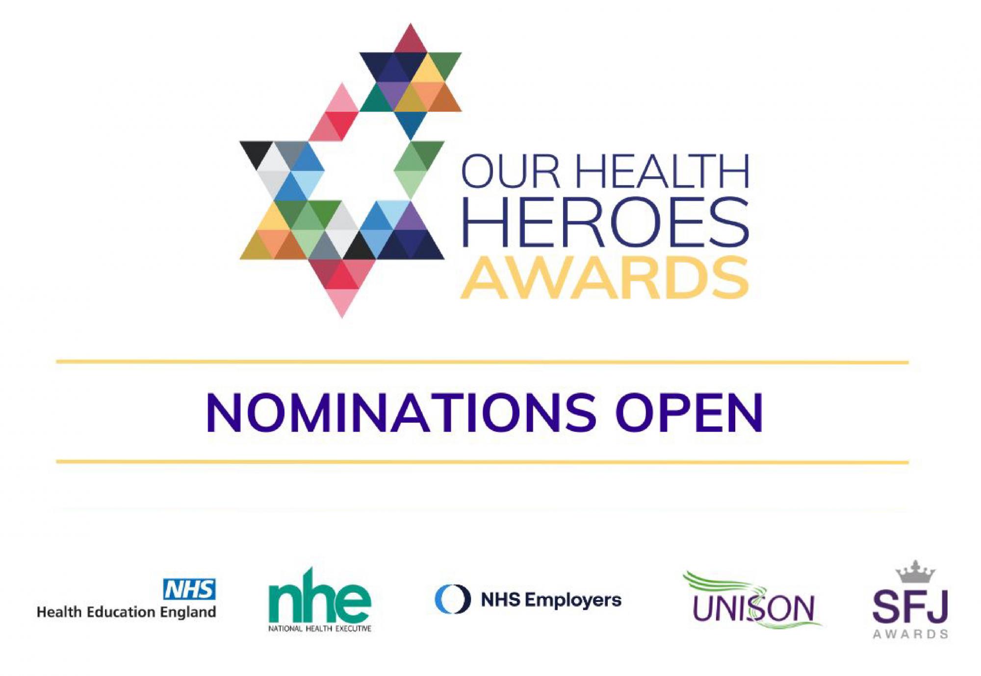 Skills for Health awards graphic