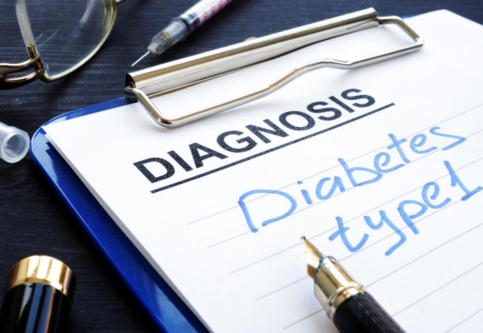 Type 1 diabetes diagnosis