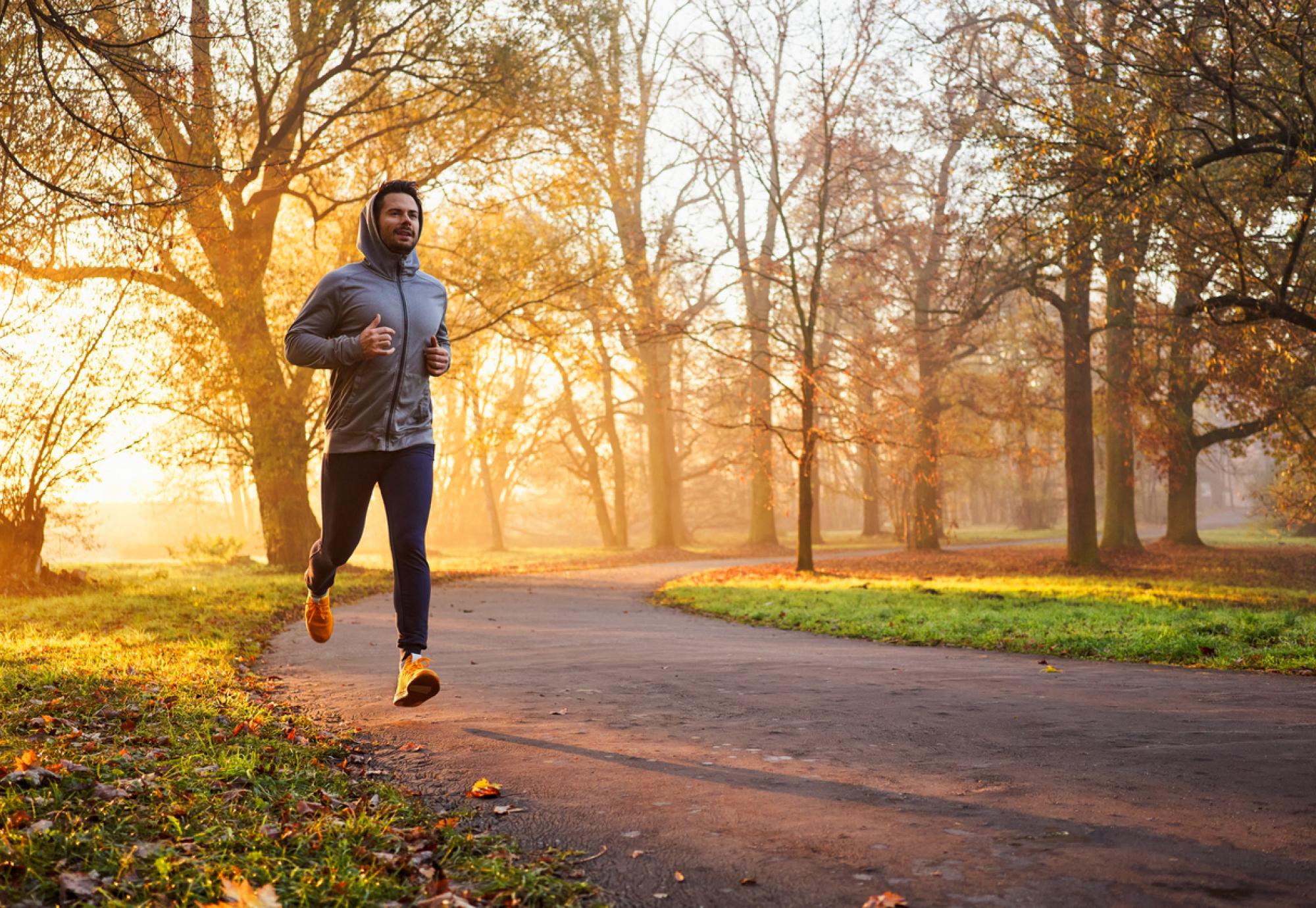 Man running