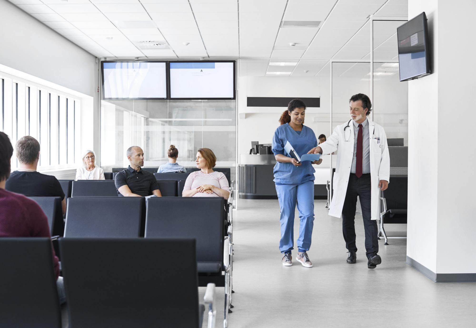 Hospital waiting room