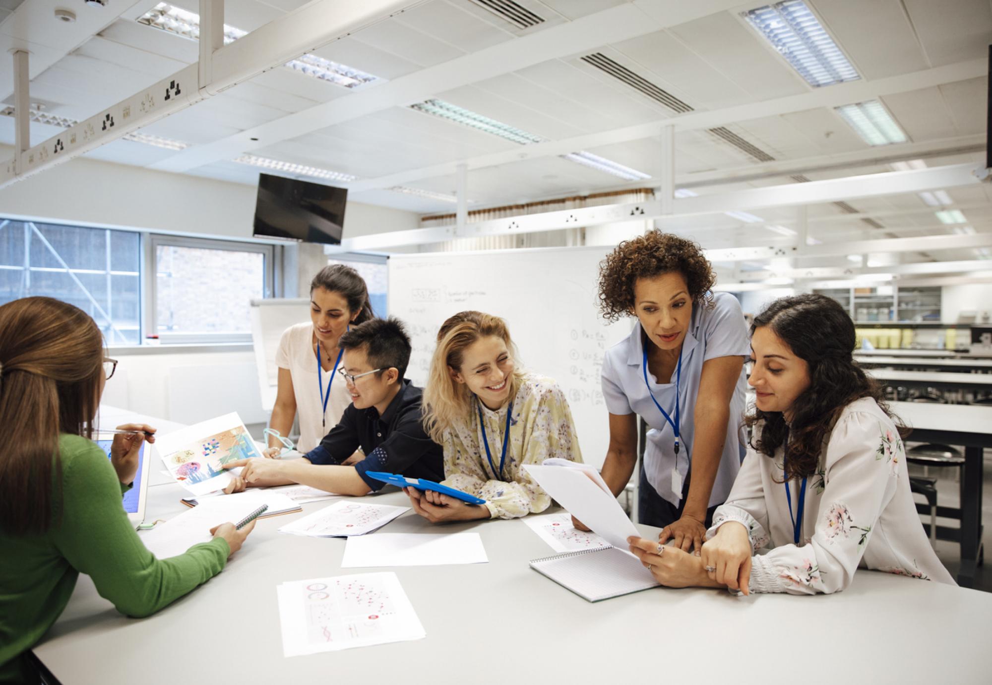 Group of researchers depicting NIHR's projects that champion collaboration with communities