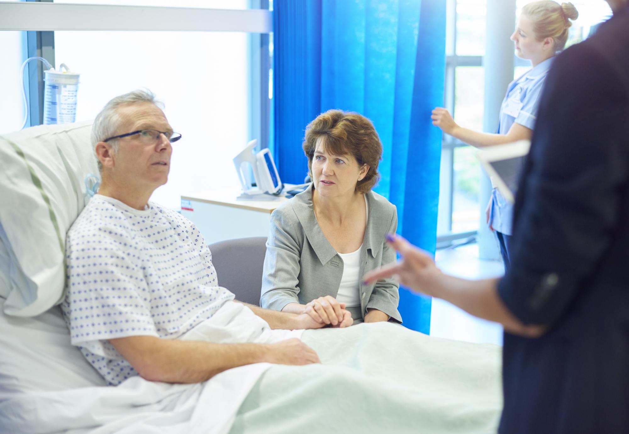 Cancer Patient in Hospital