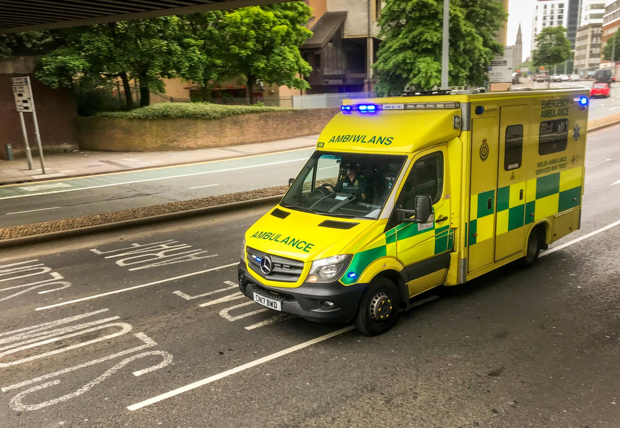 NHS Wales ambulance