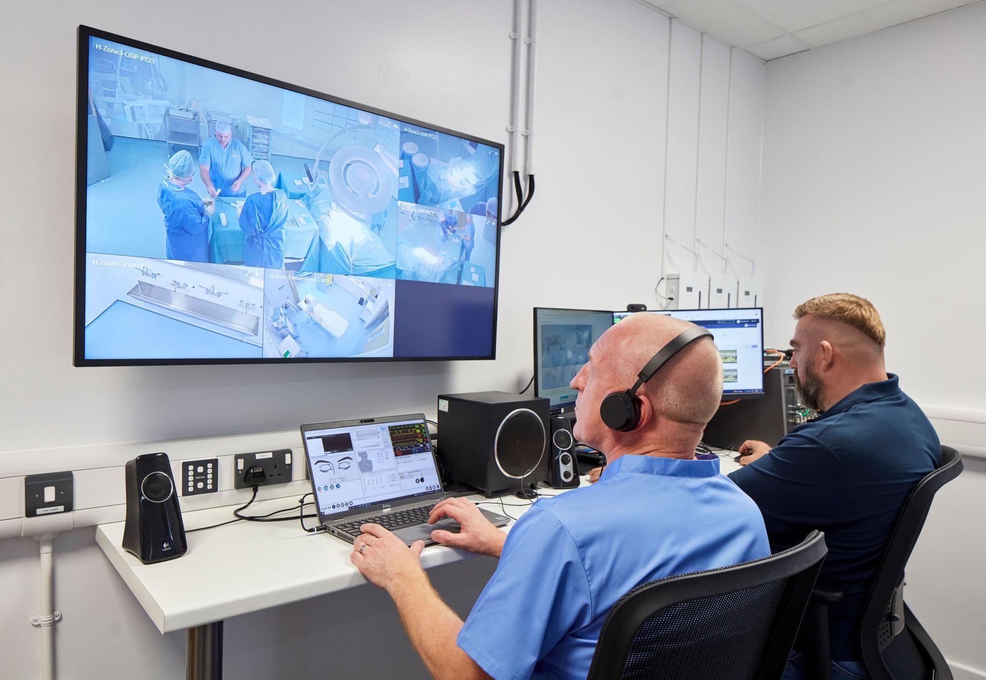 Simulation technologists at Swansea University