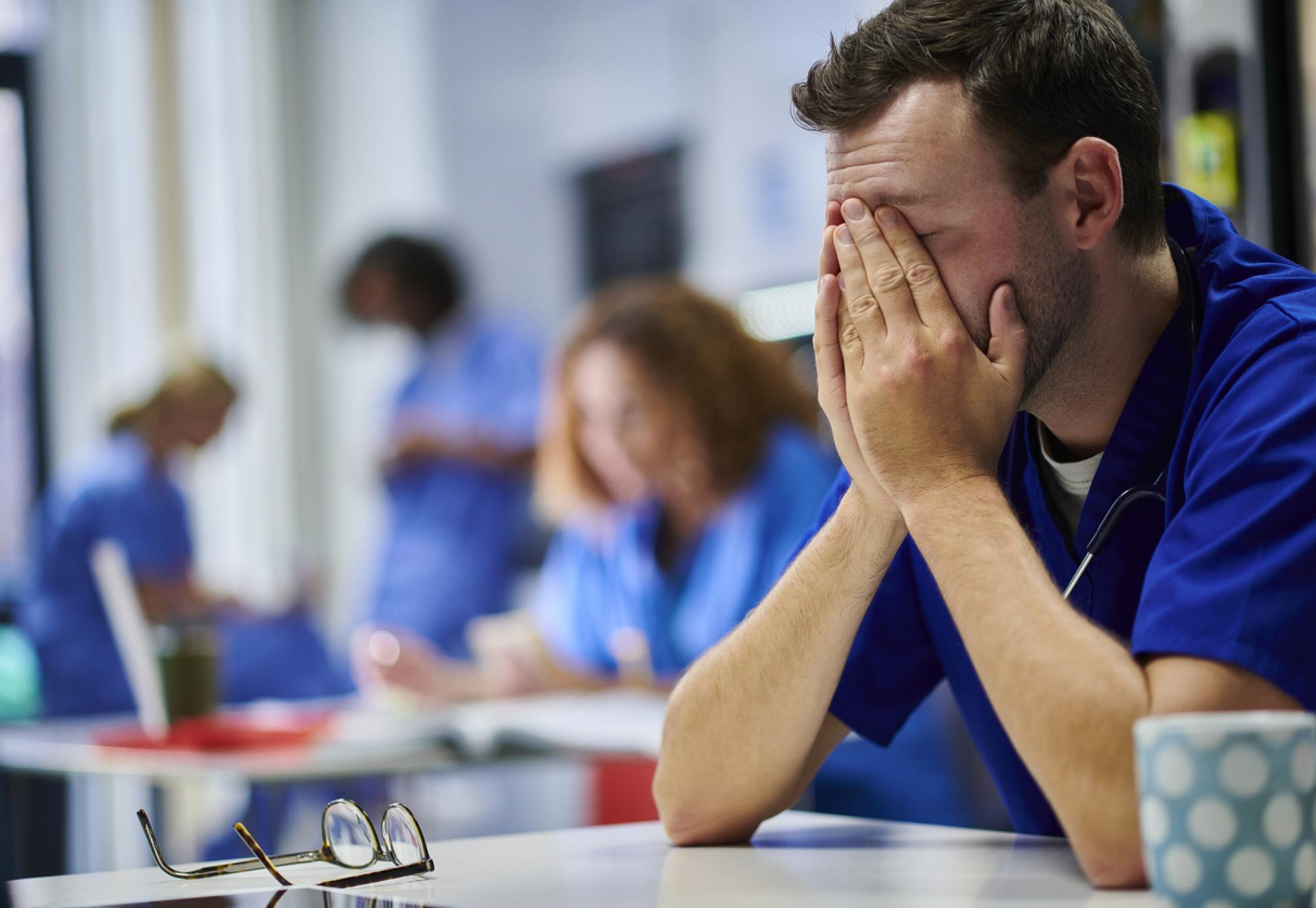 NHS support worker