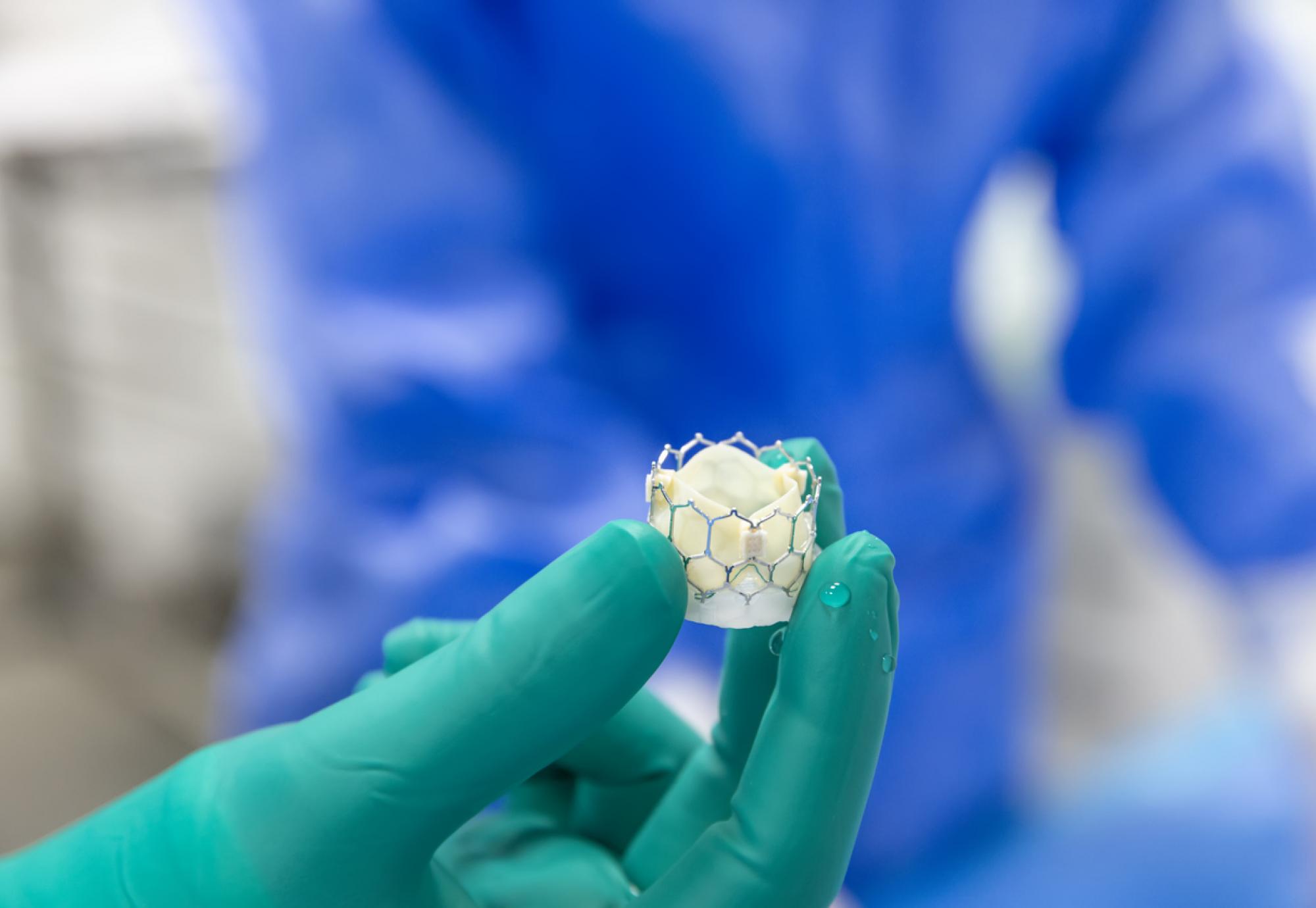 Transcatheter aortic valve implantation - heart surgery