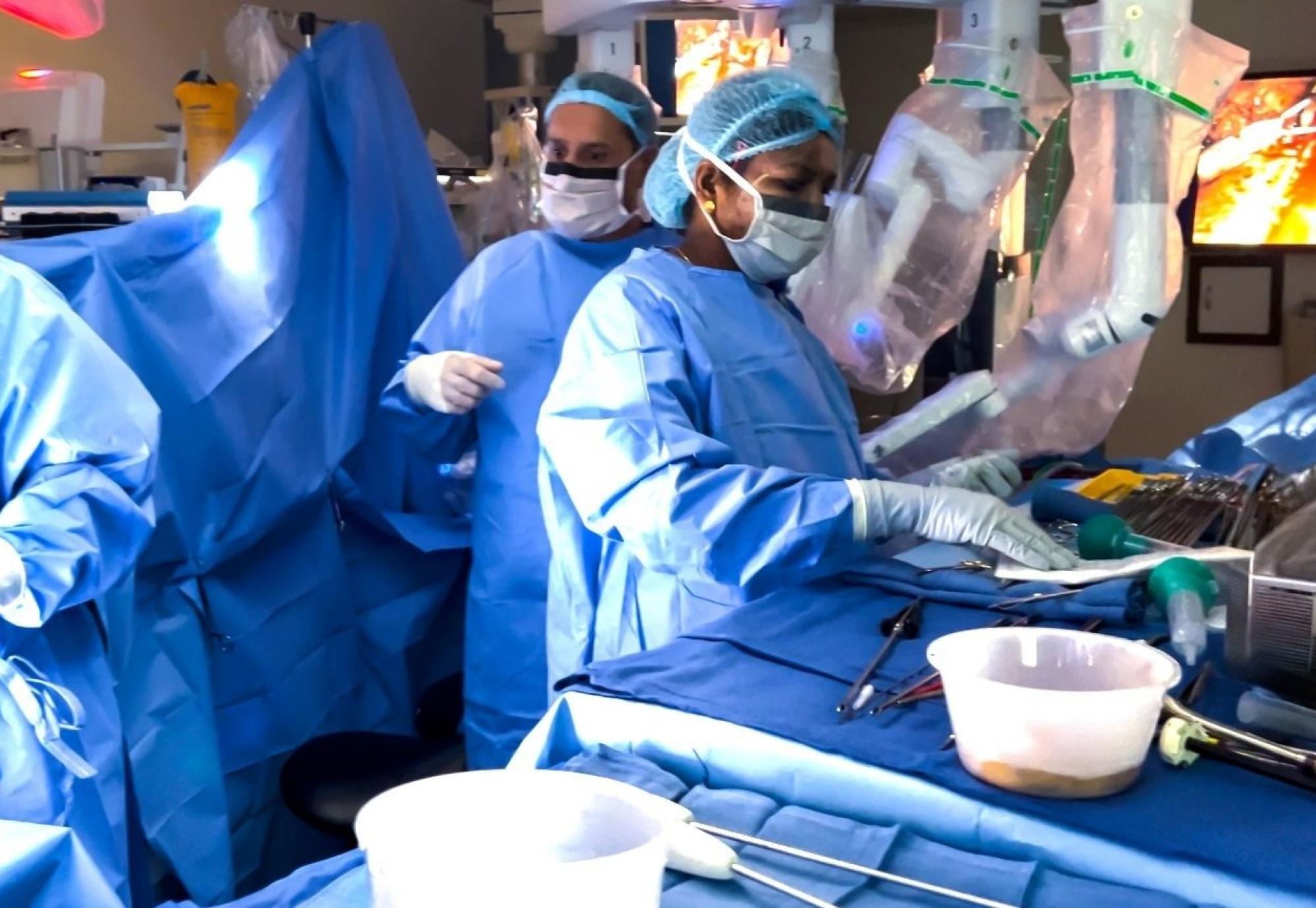 Robotic surgery