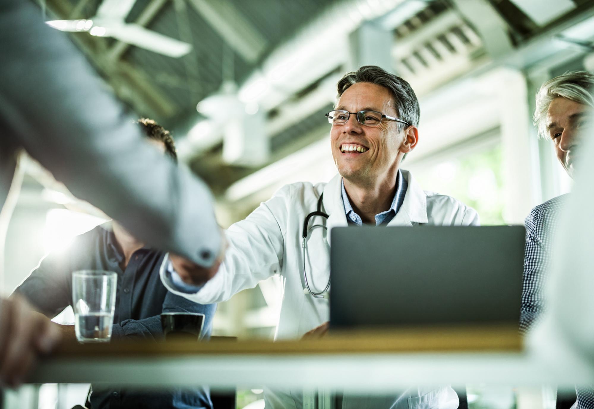 Business deal for health/finding the right NHS supplier