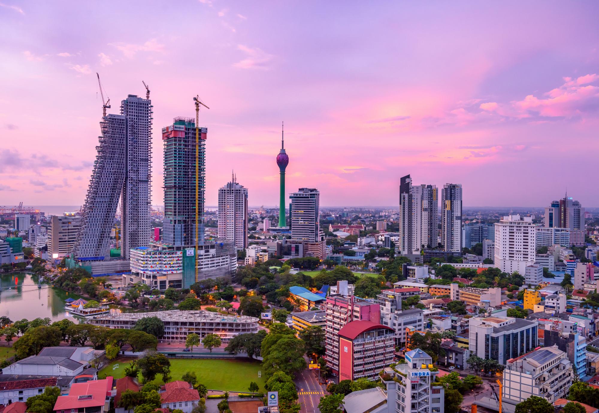 Colombo Sri Lanka skyline