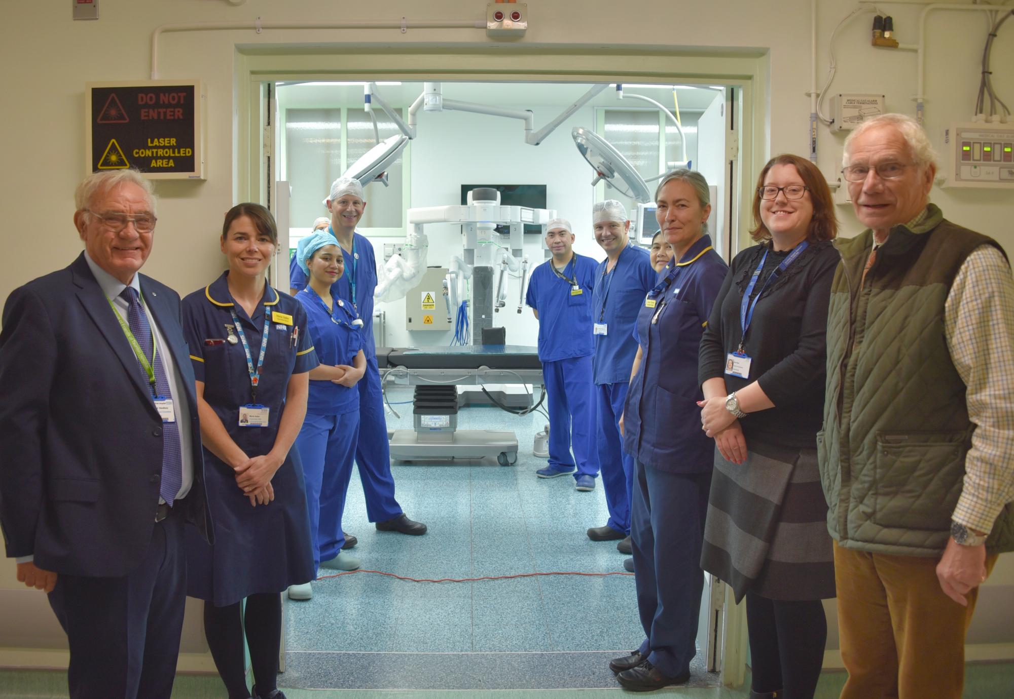 Somerset new robotic surgery table