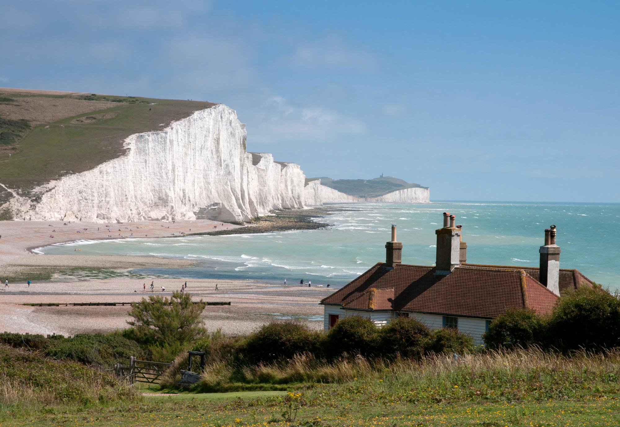 House on the English coast