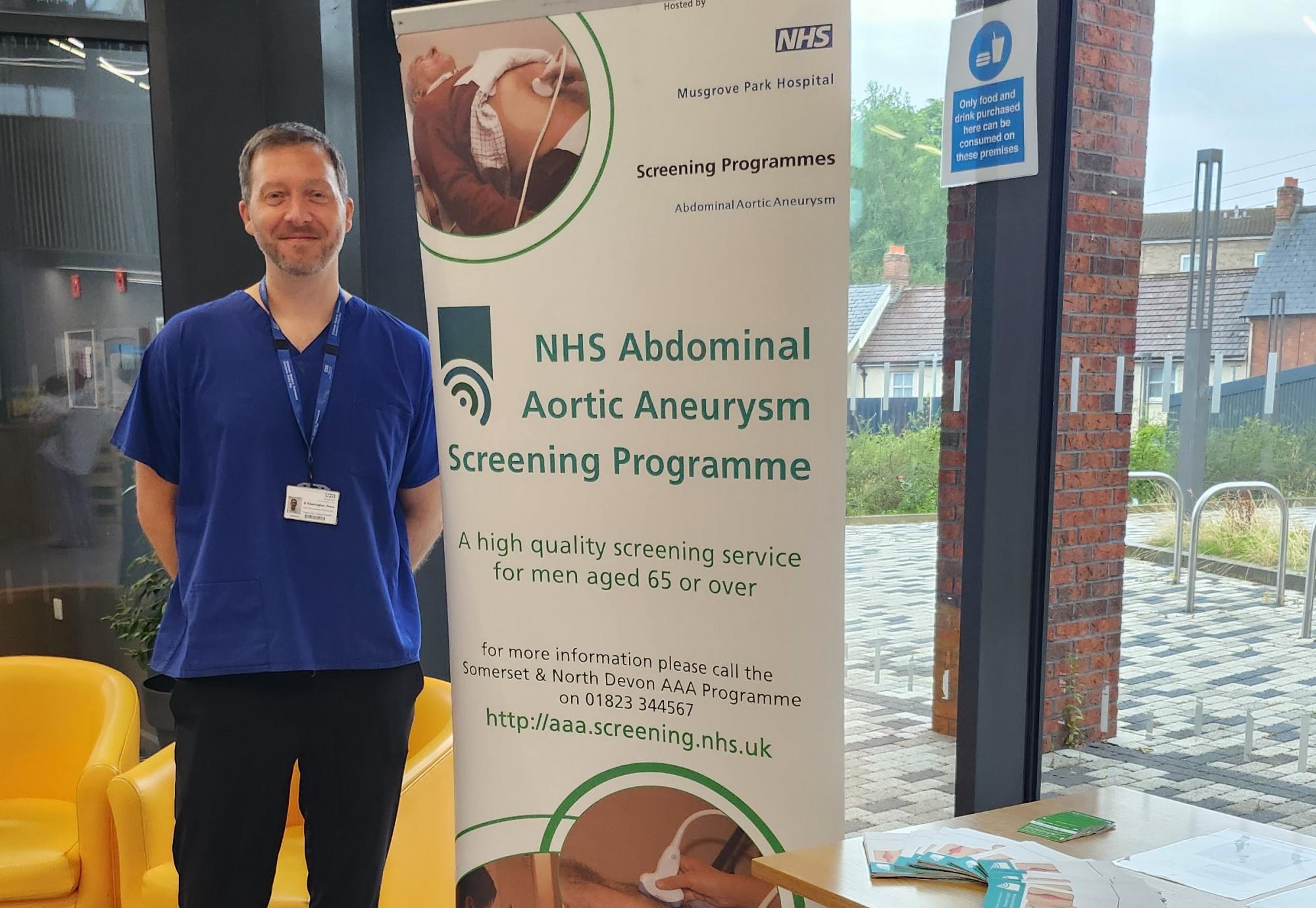 Colleagues offer life-saving screening to local men’s communities