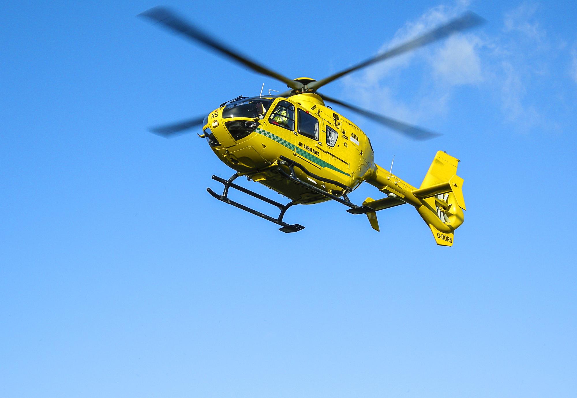 Air Ambulance helicopter