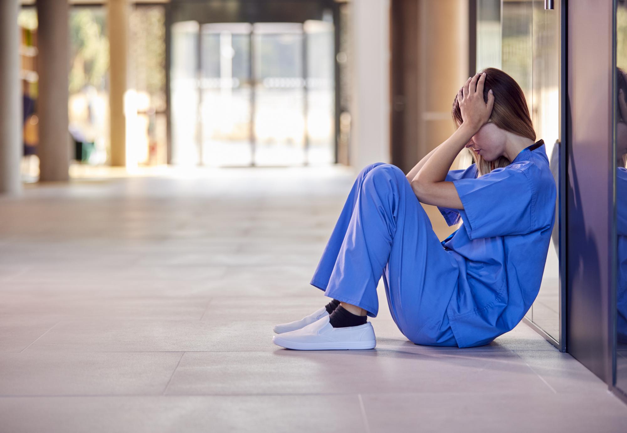 Medical student upset