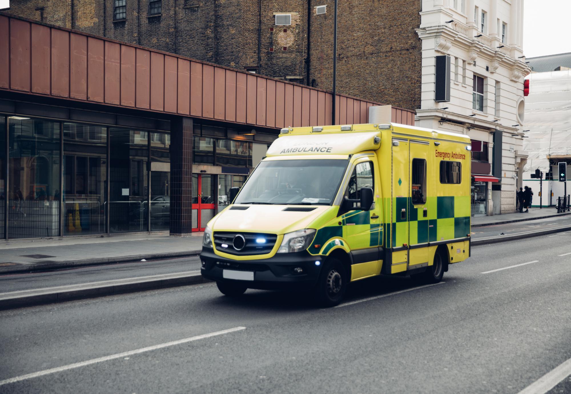 Ambulance in London