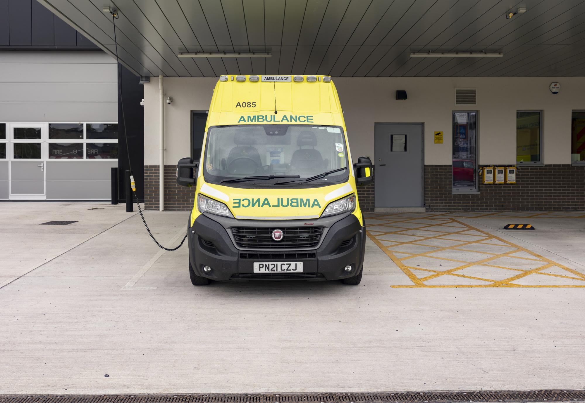 Ambulance EV charger