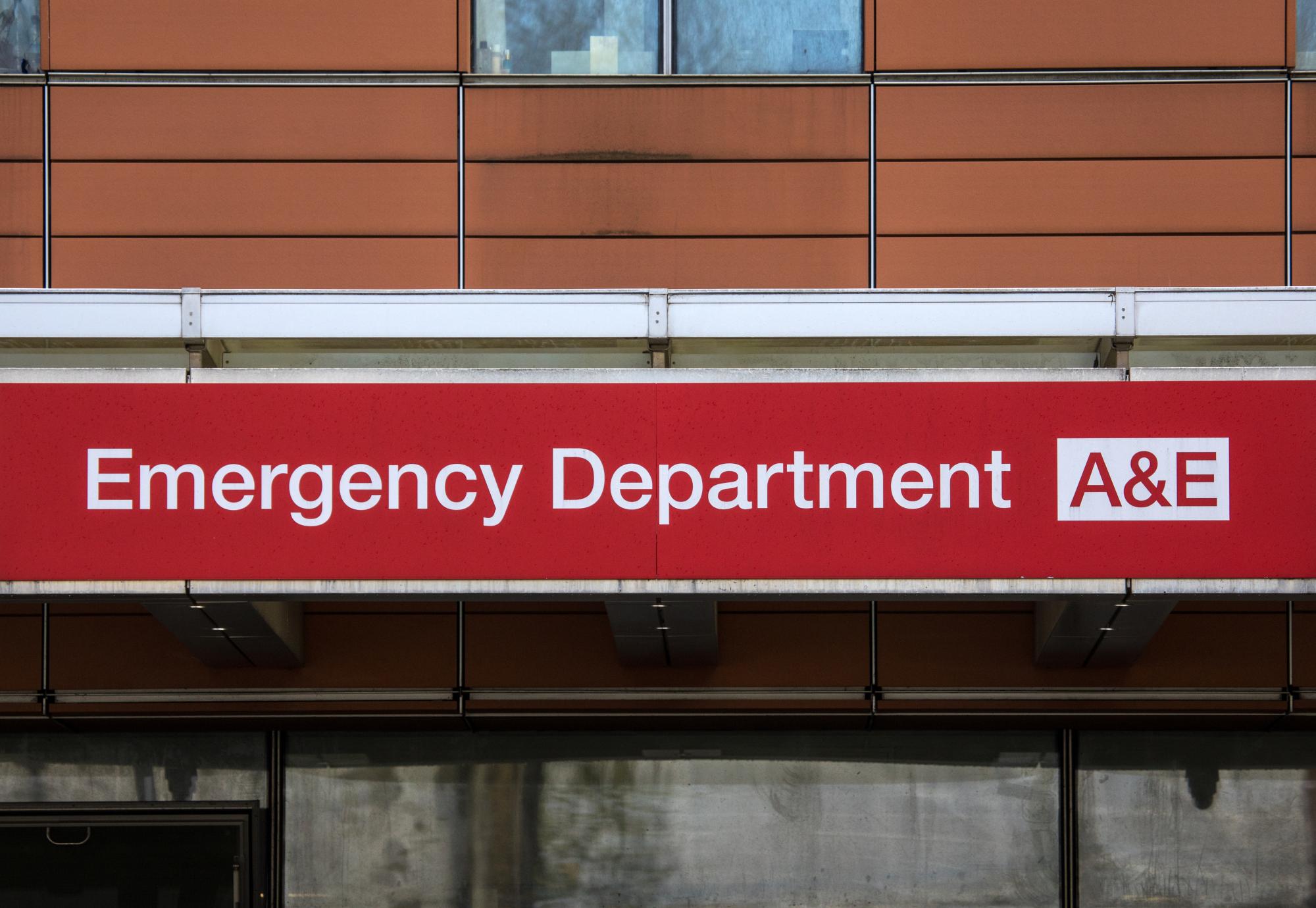 Emergency Department sign