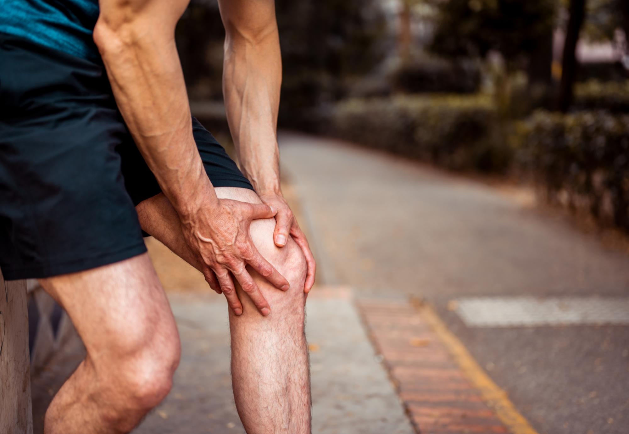 Man with osteoarthritis