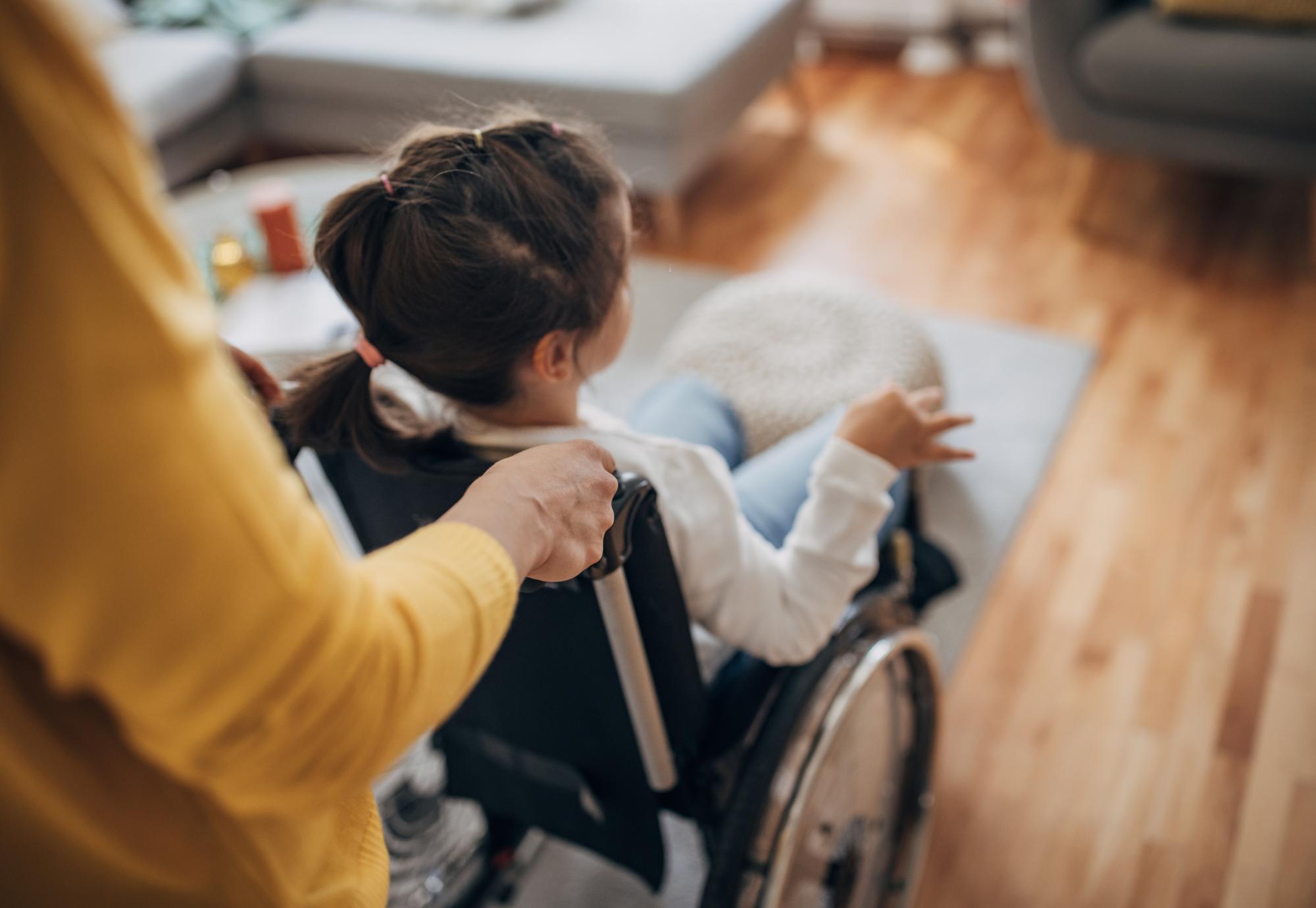 Child with SMA