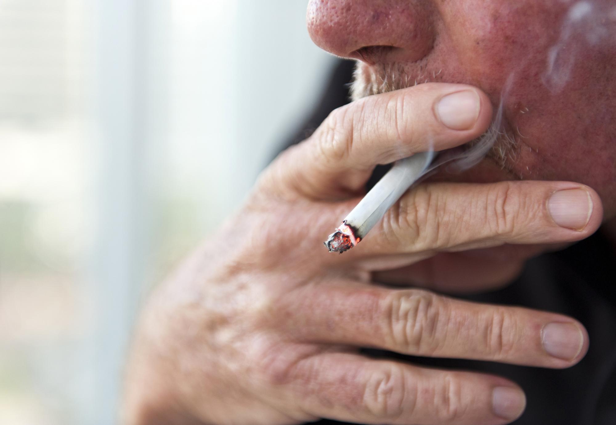 Man smoking