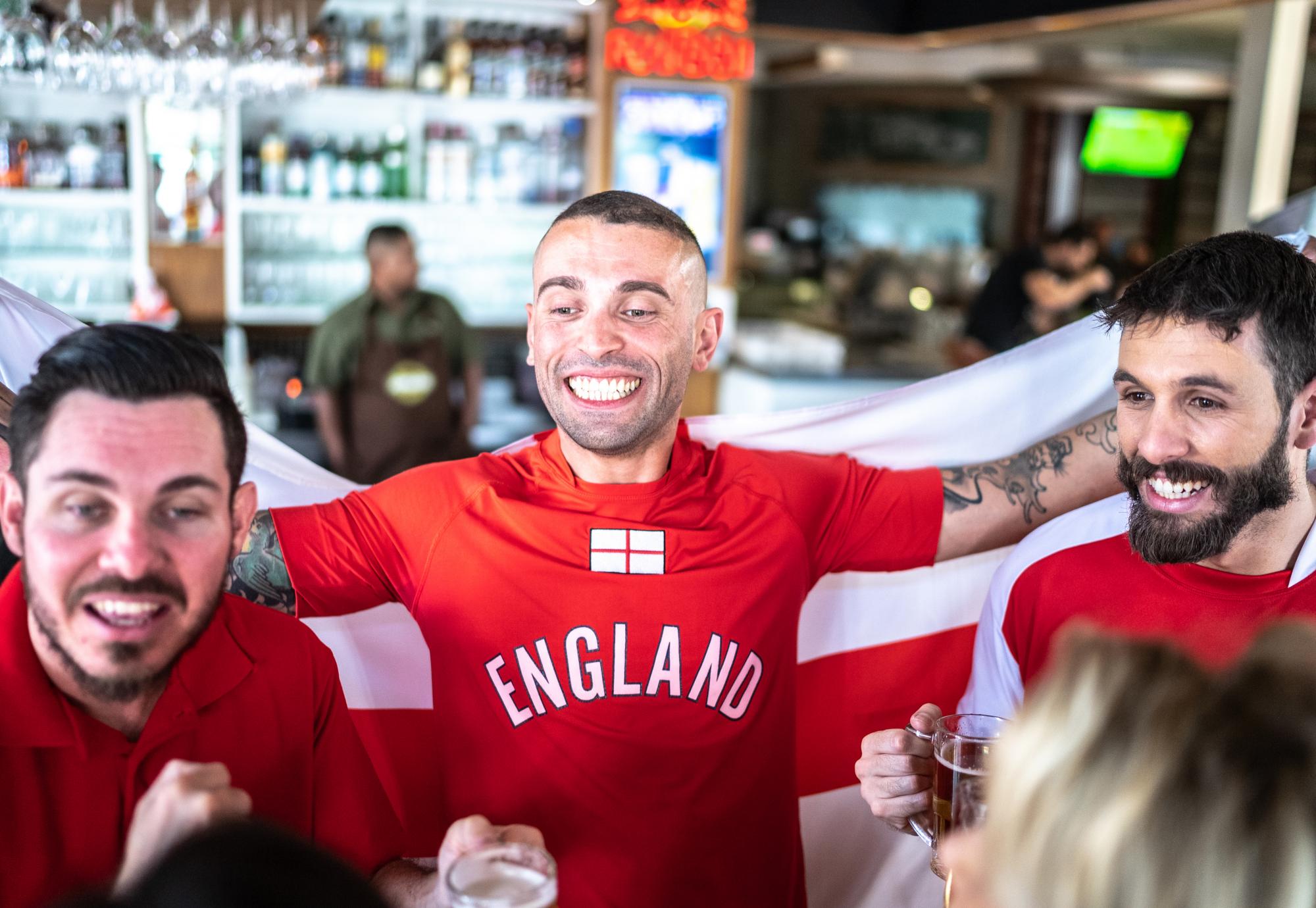 England football fans