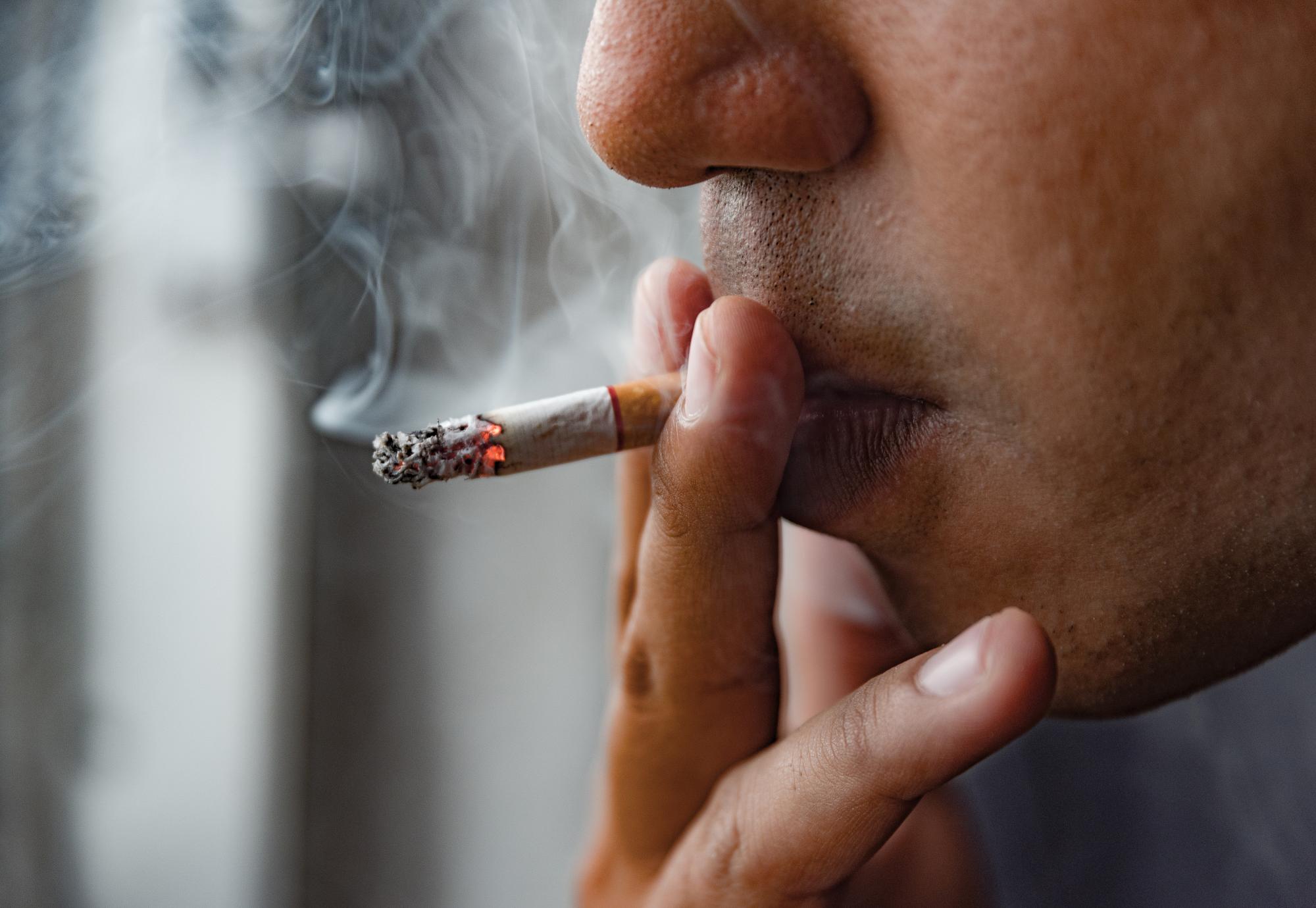 Man smoking