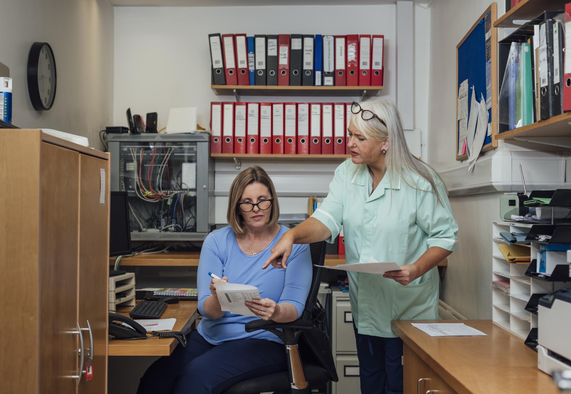 Healthcare admin