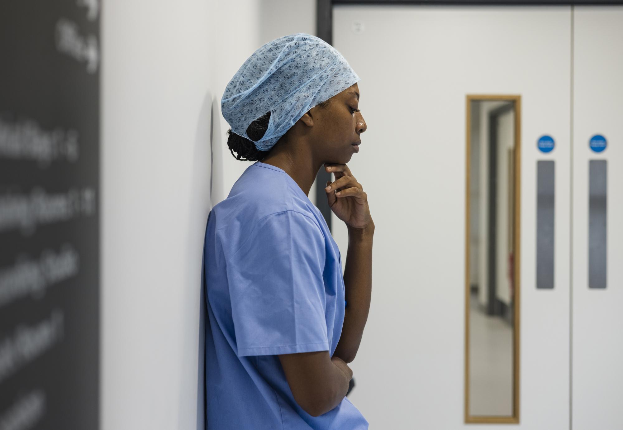 NHS worker