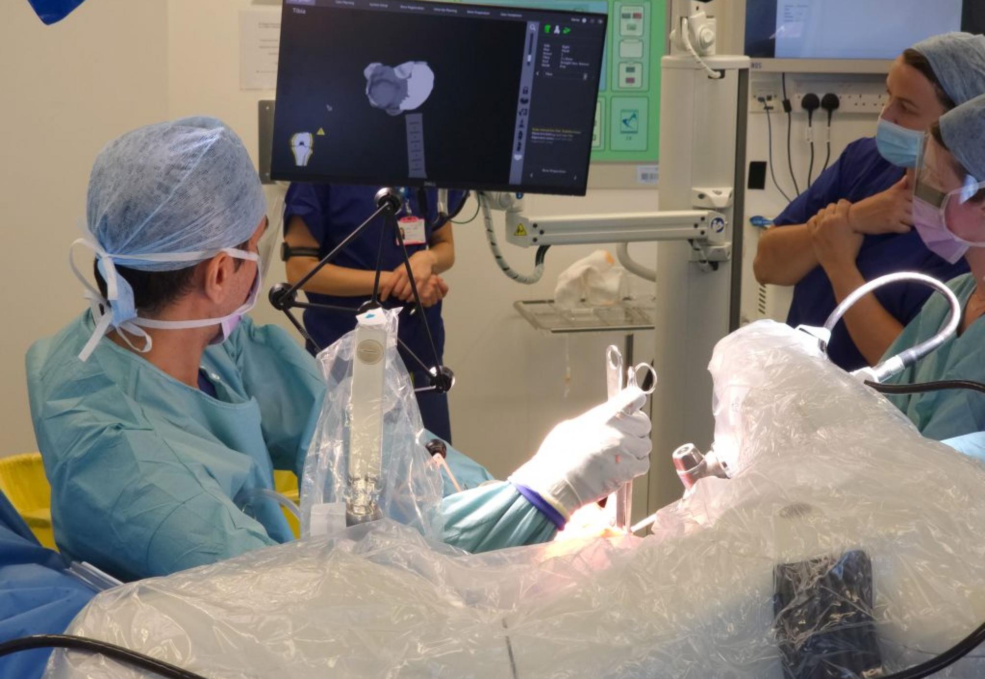 Kings robot surgery