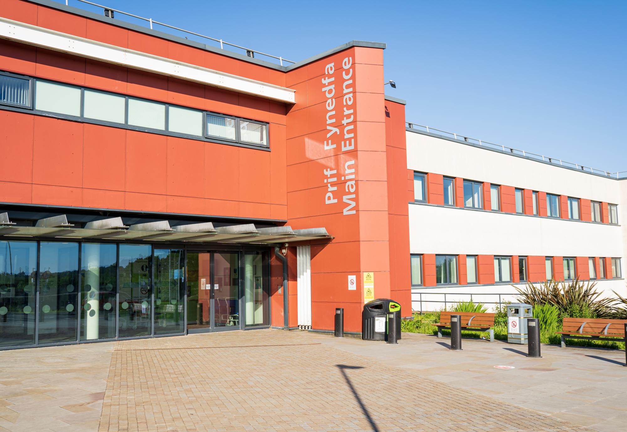 Hospital in Swansea, Wales